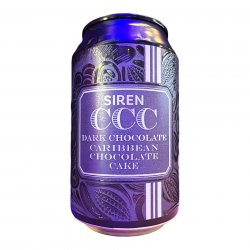Siren Craft Brew Dark Chocolate Caribbean Chocolate Cake