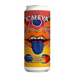 Caleya- Fruit Smooch Blueberry, Tangerine and Mango Sour Ale 5.2% ABV 440ml Can - Martins Off Licence