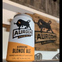 Aurochs Blonde Ale Gluten Free Ale  2412OZ cans - Beverages2u