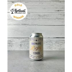 Baumans Cider - Light Cider (12 oz) - Press Then Press