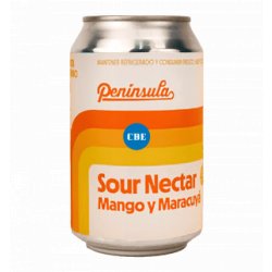 Cervecera Península Sour Nectar Mango y Maracuyá - Corona De Espuma