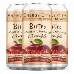 Energy City Brewing Bistro Apple & Cranberry Crumble
