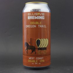 Elusive Brewing - Double Oregon Trail - 8% (440ml) - Ghost Whale