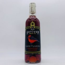 Artivem Scarlet Flycatcher Cucumber + Strawberry Mead 2022 375ml - Bottleworks