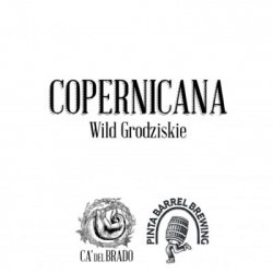 Ca del BradoPinta Barrel Brewing  Copernicana  Wild Grodziskie - Browarium