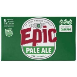 Epic Pale Ale 6x330mL Cans - The Hamilton Beer & Wine Co