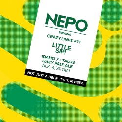 Nepomucen Crazy Lines 71: Little Sip 500ml - Funky Fluid