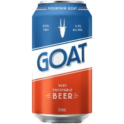 Mountain Goat Goat Lager 375ml - BoozeBud