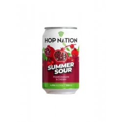 Hop Nation Brewing Co Summer Sour - Pomegranate & Cherry Hop Nation Brewing Co Summer Sour - Pomegranate & Cherry