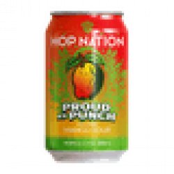 Hop Nation Proud As Punch Alcohol Free Mango Sour 375ml Can - Beer Cartel