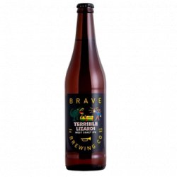 Brave Brewing Terrible Lizards West Coast IPA 500ml - The Beer Cellar