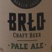 BRLO Pale Ale BRLO Pale Ale