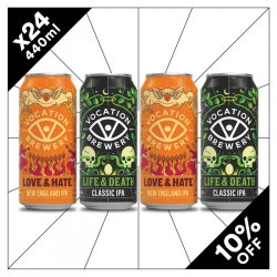 Vocation Big Hitters Case  IPA Icons Mixed Pack  24 x 440ml - Vocation