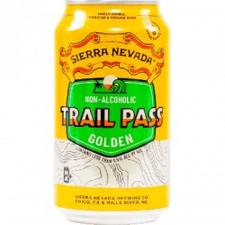 Sierra Nevada Brewing Co Trail Pass Golden (Non-Alcoholic) - Half Time