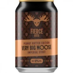 Fierce  Peanut Butter Very Big Moose  12% - The Black Toad