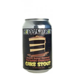 Hoppin Frog Peanut Butter Hazelnut Caramel Chocolate Cake Stout - BierBazaar