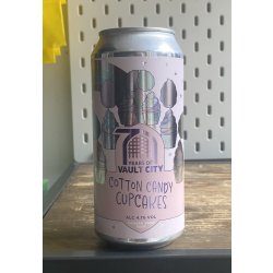Vault City Brewing Cotton Candy Cupcakes