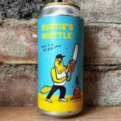 Pretty Decent Rusties Whittle NZ Pilsner 5% (440ml) - Caps and Taps