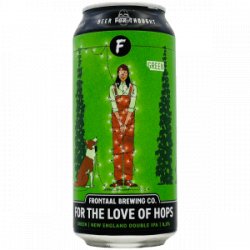 Frontaal  For the Love of Hops ‘Green’ - Rebel Beer Cans
