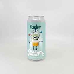 Yonder Brewing Mango Matcha Latte