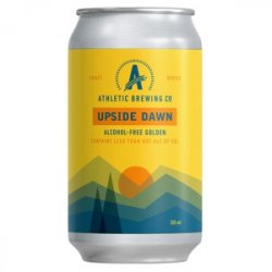 Athletic Brewing Upside Dawn  Cerveza Sin Alcohol - The Blue Dolphin