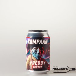 Kompaan  Foreign Legion 2023 Freddy 4Skins Bourbon Barrel Aged Quadrupel 33cl Blik - Melgers