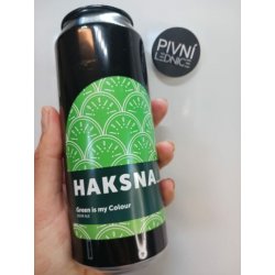 Haksna Green Is My Colour 11°5% 0,5l - Pivní lednice