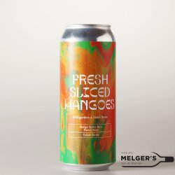 Maltgarden x Heist Brew  Fresh Sliced Mangoes  Pastry Sour Blik 50cl - Melgers