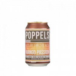 Poppels Sour Mango Passion 330ml can - Beer Head