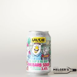 Uiltje  Be Bop A Re Bop Rhubarb Sour 33cl Blik - Melgers