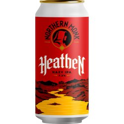 Northern Monk- Heathen Hazy IPA 7.2% ABV 440ml Can - Martins Off Licence