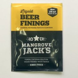 Beer Finings - Mangrove Jacks - Sachet to Treat 23L - Vegan Friendly - Brewbitz Homebrew Shop