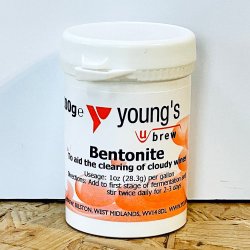 Bentonite Clay E558 - Pectin Protein Absorber - 100g - Brewbitz Homebrew Shop