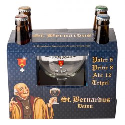 St. Bernardus Gift Pack (4 x 33cl + Glass) - Rabbit Hop