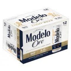 Modelo Oro Light Lager 12 pack12 oz cans - Beverages2u