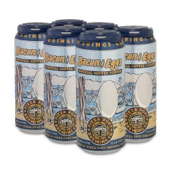 Pizza Port Bacon and Eggs Imperial Coffee Porter 16oz can - Bine & Vine