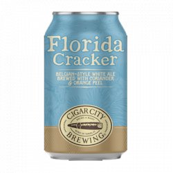 Cigar City Florida Cracker Wit Beer 355ml Can - Beer Head