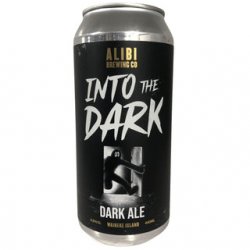 Alibi Brewing Into The Dark Dark Ale 440ml - The Beer Cellar