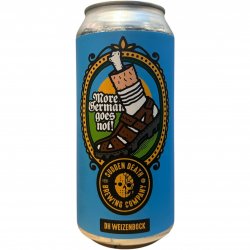 SUDDEN DEATH  MORE GERMAN GOES NOT! - DH WEIZENBOCK - 44CL - Mas Que Cervezas