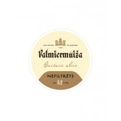 Valmiermuižas gaišais alus 3 l, nefiltrēts - SIA Valmiermuižas Alus