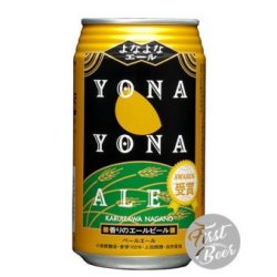 Bia Yona Yona Ale 5.5% – Lon 350ml – Thùng 24 Lon - First Beer – Bia Nhập Khẩu Giá Sỉ