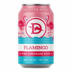 Dainton Beer Flamingo Pink Lemonade Sour Dainton Beer Flamingo Pink Lemonade Sour