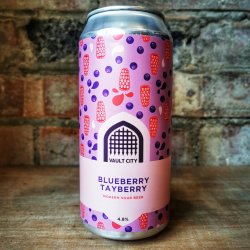 Vault City Blueberry Tayberry Sour 4.8% (440ml) - Caps and Taps