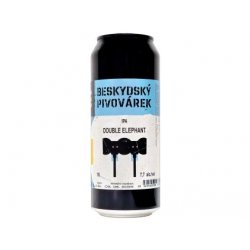 Beskydský pivovárek - 18°DOUBLE ELEPHANT 500ml can 7,7% alc. - Beer Butik