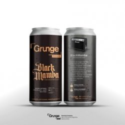 Grunge Brewing Black Mamba Foreign Extra Stout (Lata) - Grunge Brewing Company