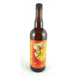 Antoš Ginger Shot Sour ALE 13° - Pivní ochutnávka