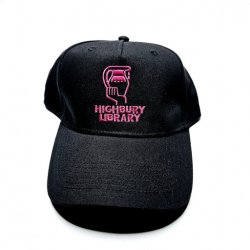 Black Baseball Cap - Highbury Library