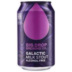 Big Drop Galactic Milk Stout 0.5% 12 x 330ml Cans - Click N Drink