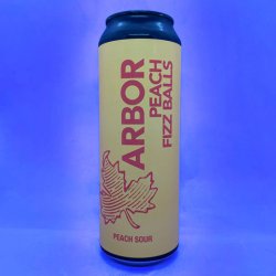 Arbor Ales. Peach Fizz Balls [Peach Sour] - Alpha Bottle Shop & Tap