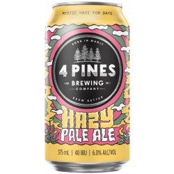 4 Pines Hazy Pale Ale Cans 4 x 375ml (4 Pack) - Bayfields